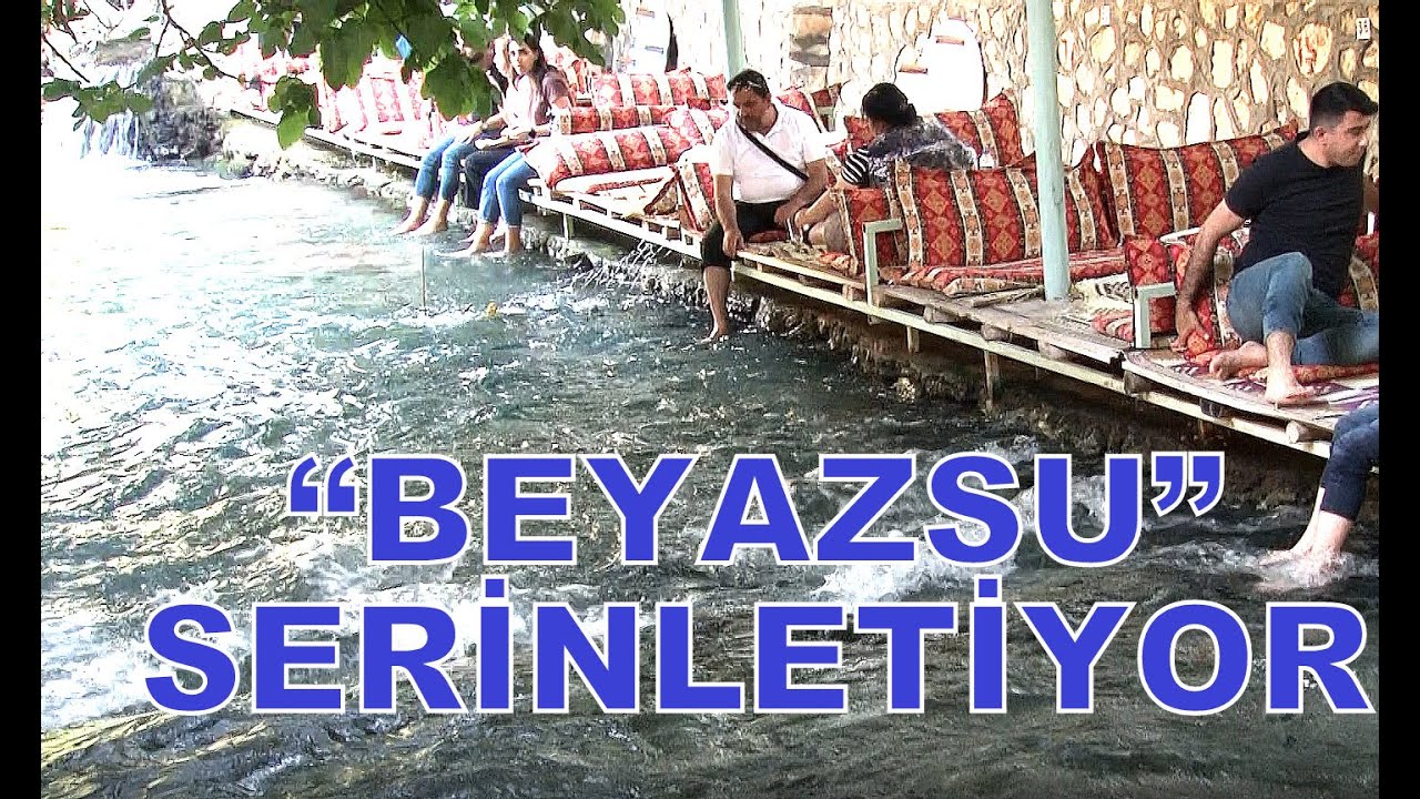 GÜNEYDOĞU'NUN KAVURUCU SICAKLIĞINDA İNSANI SERİNLETİYOR  MİDYAT BEYAZSU BELDESİ