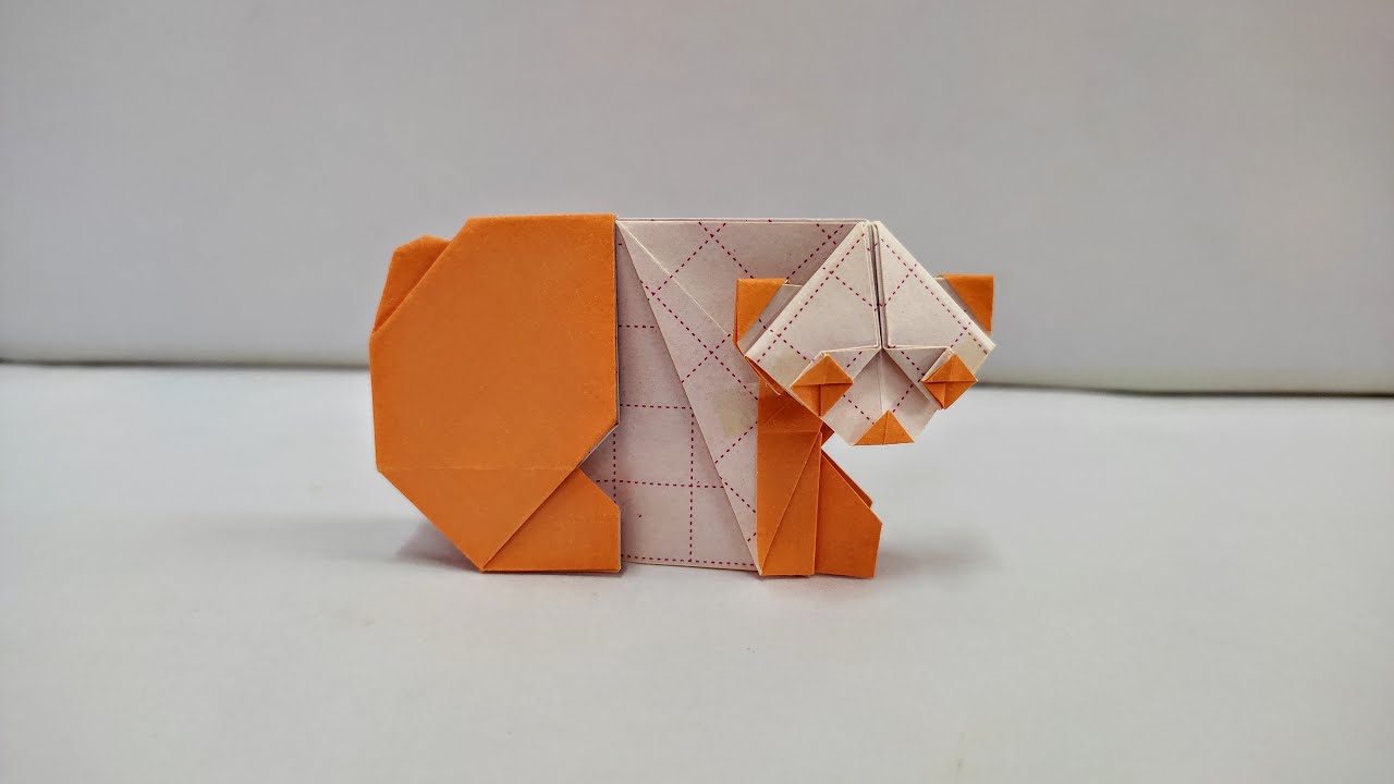 Origami Panda Tutorial - How To Fold A Paper Panda