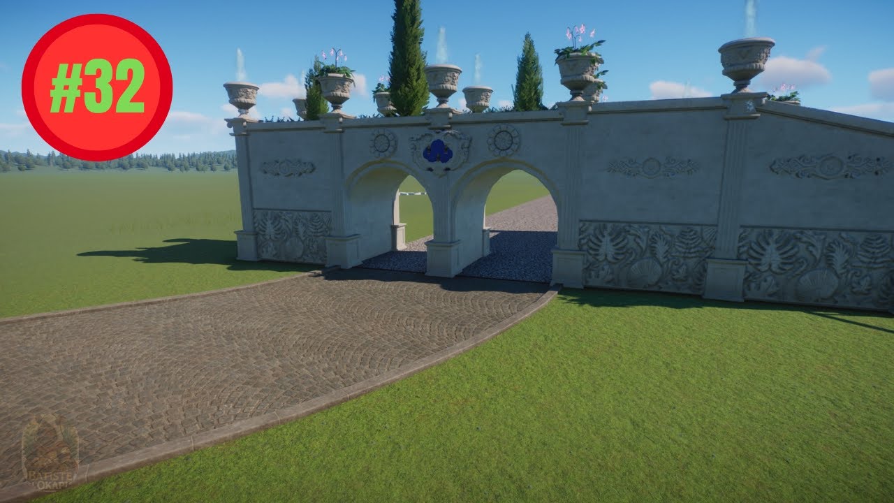 Bayou Spirit Wildlife Park #32 - Entrée de la zone Europe - Planet Zoo