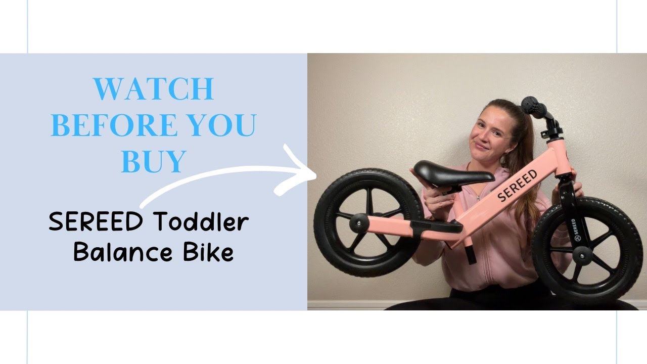 Best Balance Bike for Toddlers? SEREED Balance Bike Honest Review