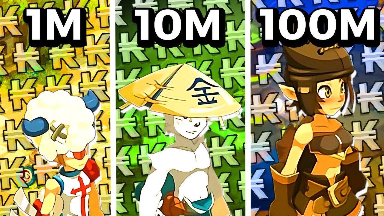 1M vs 10M vs 100M sur DOFUS