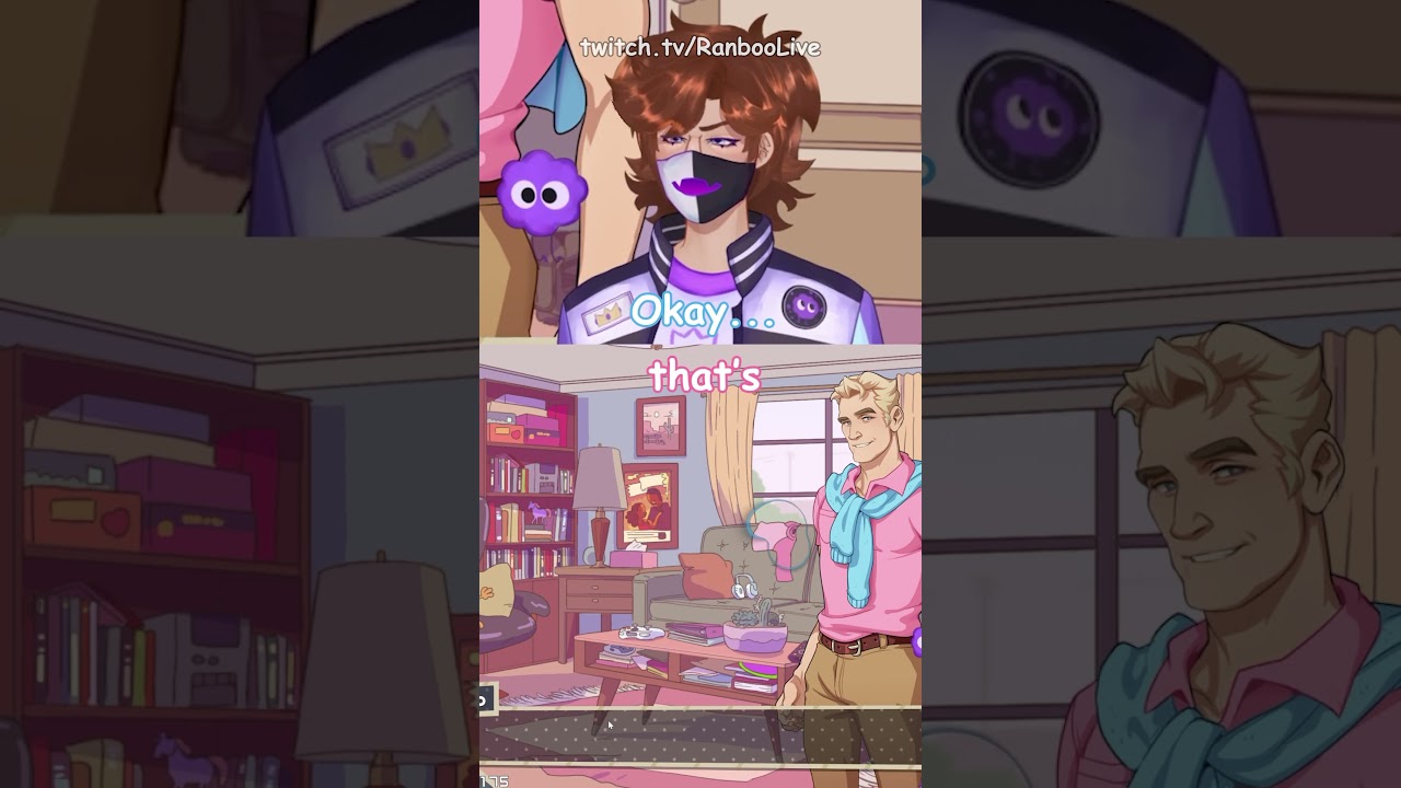Eye tracking goes WRONG # #vtuber #ranboo #funny