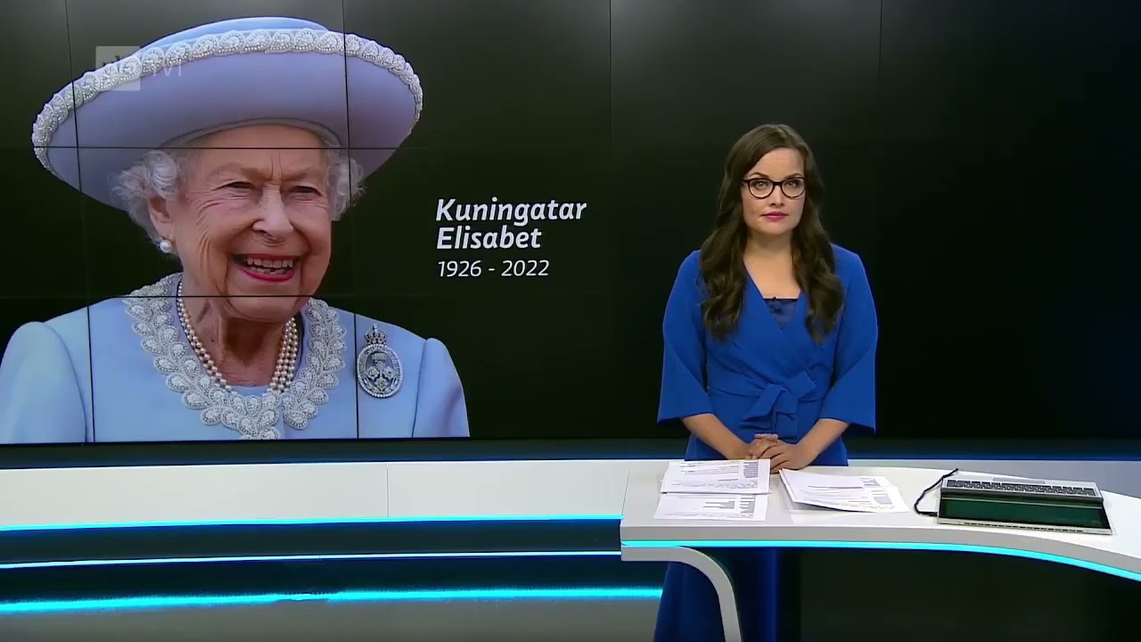 Kuningatar Elisabet II on kuollut,  YLEN uutiset 8.9 klo 20.30 ja siihen liittyvä kuvakooste