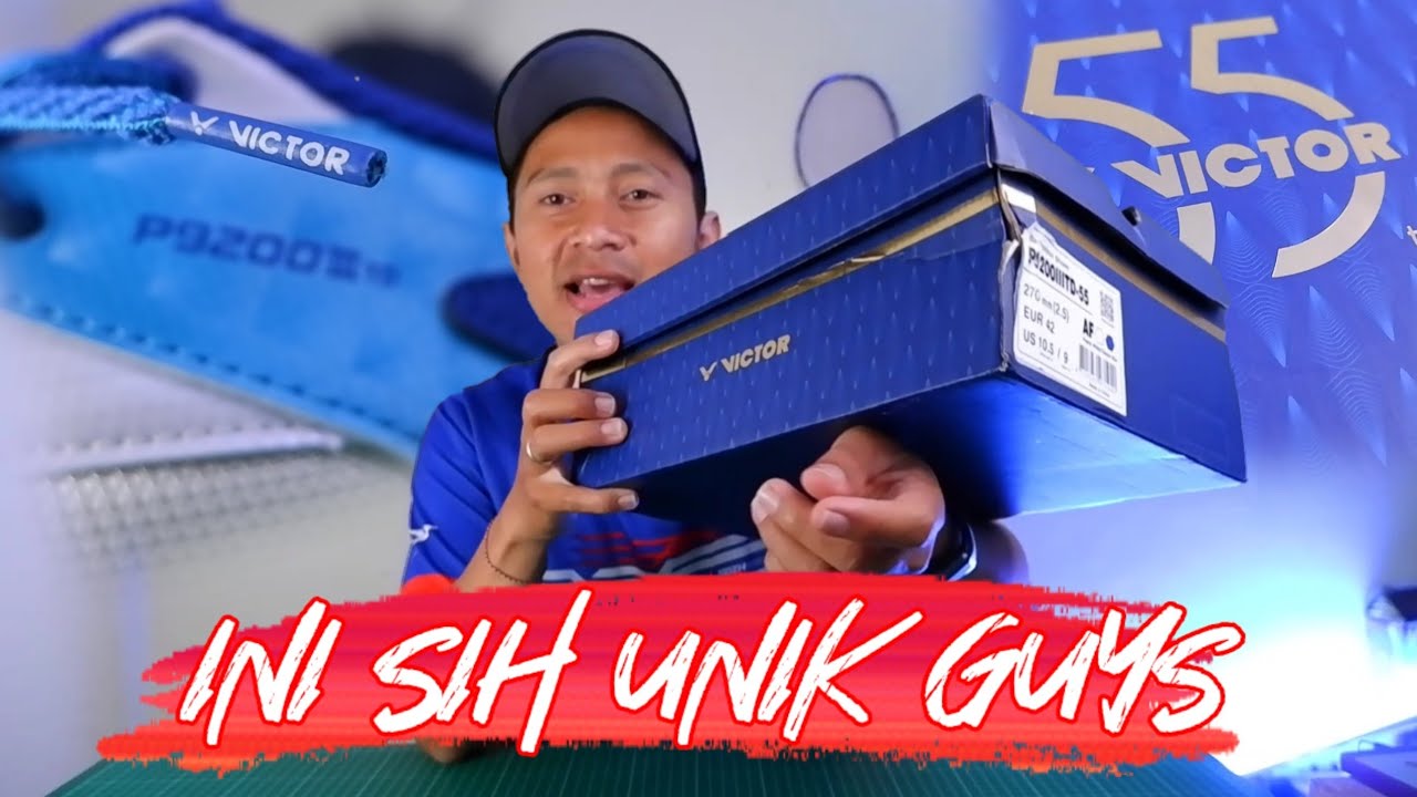 VICTOR P9200 III TD SEPATU UNIK DARI VICTOR !! REVIEW VICTOR P9200iii TD