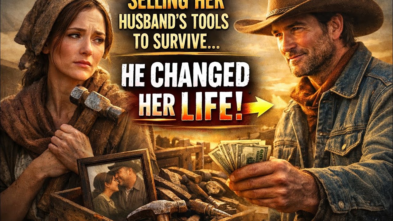 She Was Selling Her Late Husband’s Tools to Survive — Rancher Bought Them and Changed Her Life Fo