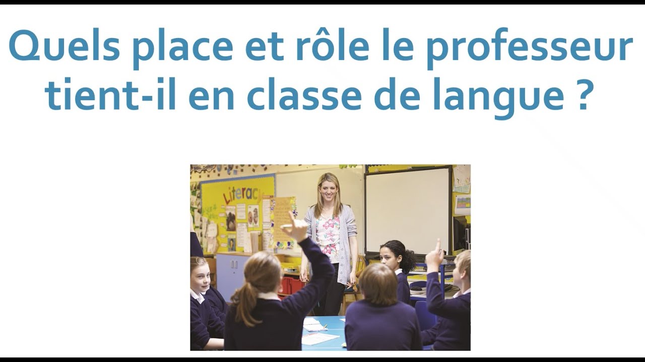 La posture du professeur