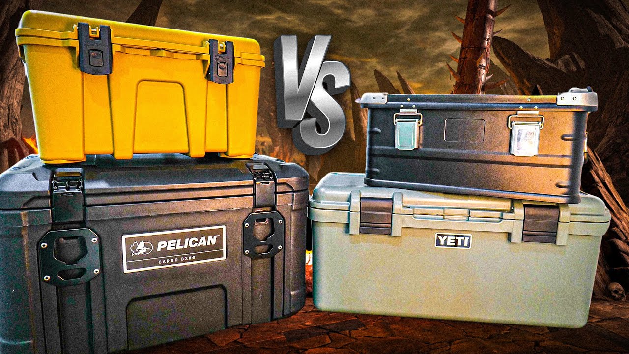 Грузовые боксы Overland. Лучшие в 2023 году! Yeti GoBox 60 и Pelican BX80 идут в ногу. Overland S...