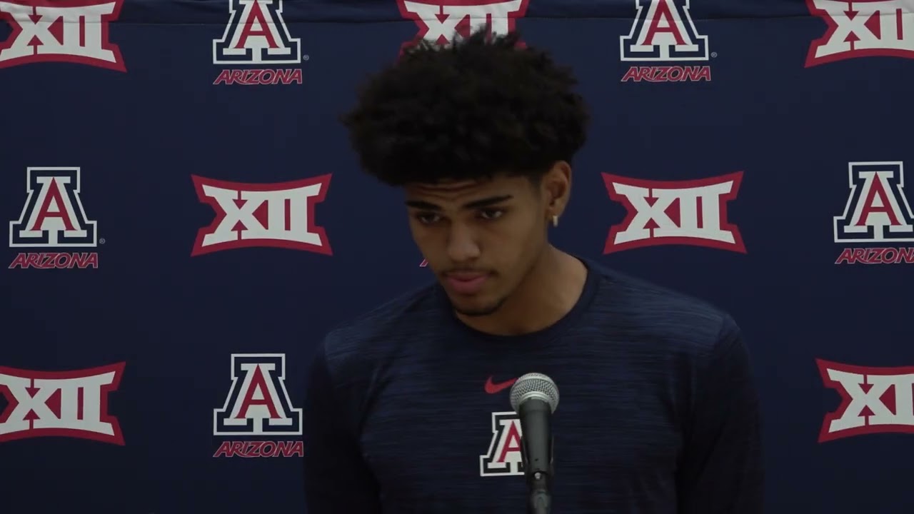 Arizona Basketball Press Conference - Koa Peat