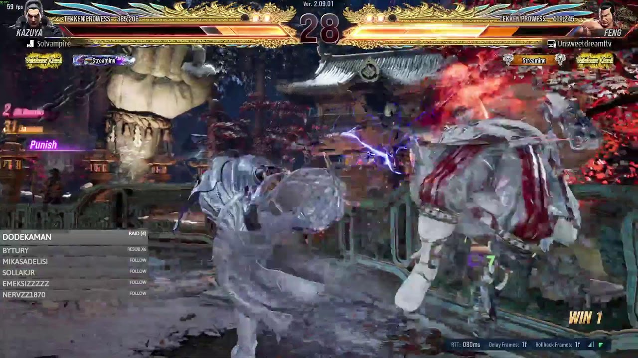 Unsweetdream Tekken 8 Yayını