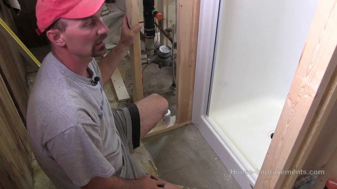 How To Install A Fiberglass Shower
