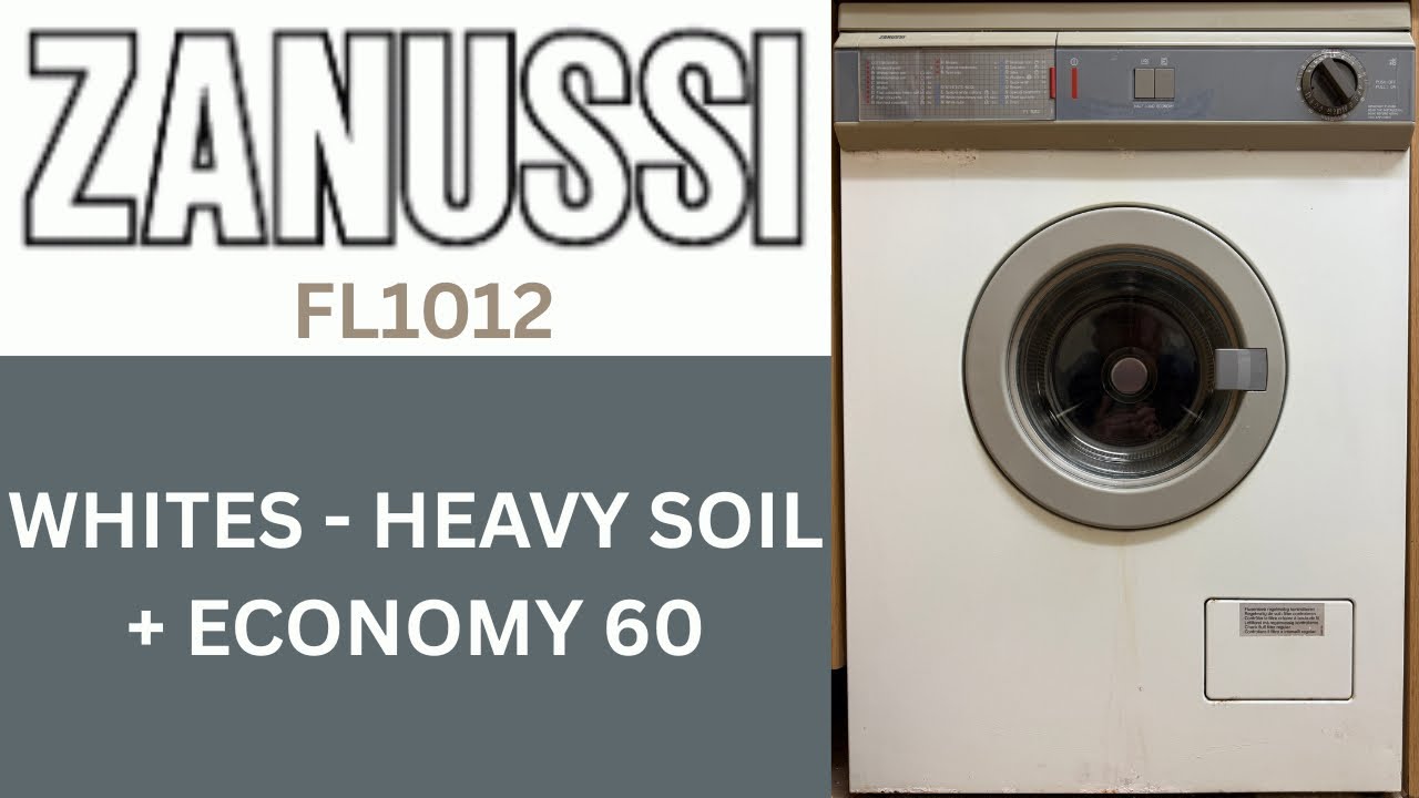 Zanussi FL1012 Washing Machine - [B] Whites - Heavy Soil + Economy 60
