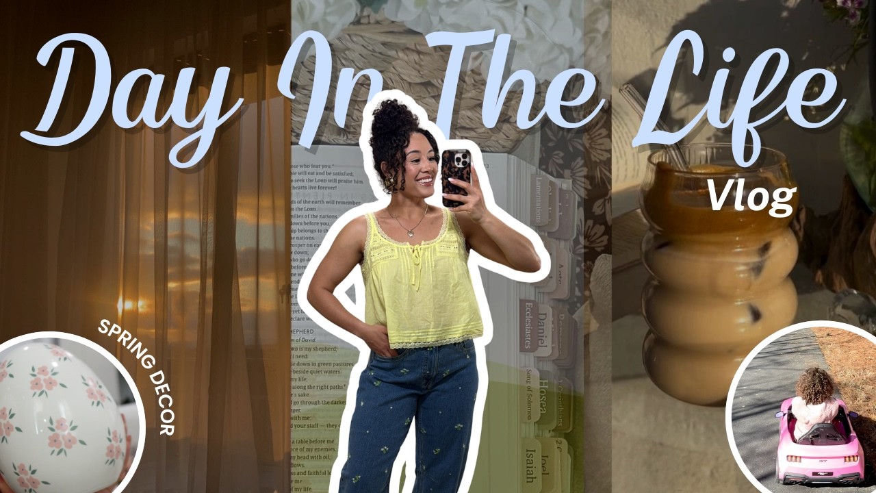 Day in the life | 30 year old mom of 4 | Walmart spring haul
