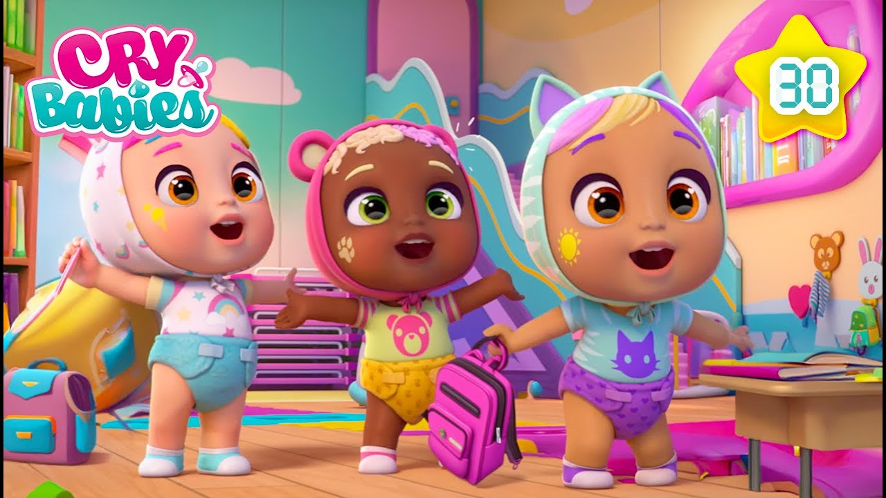 Bentornati a Scuola: Giochi, Bagnetti e Piccoli Misteri  | Cry Babies Italiano💧 | Cartoni bambini