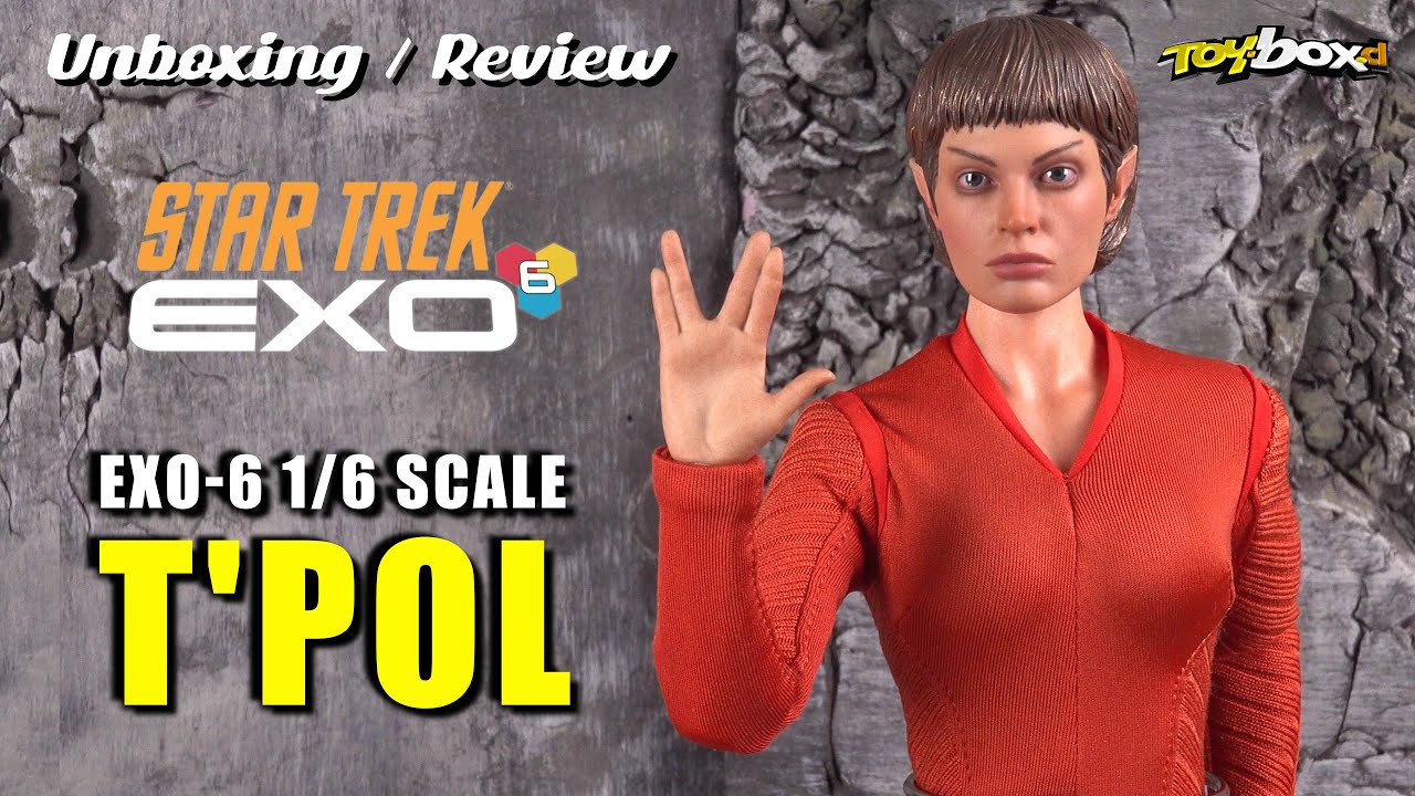 EXO-6 T'POL STAR TREK: ENTERPRISE 1/6 Scale Unboxing & Review