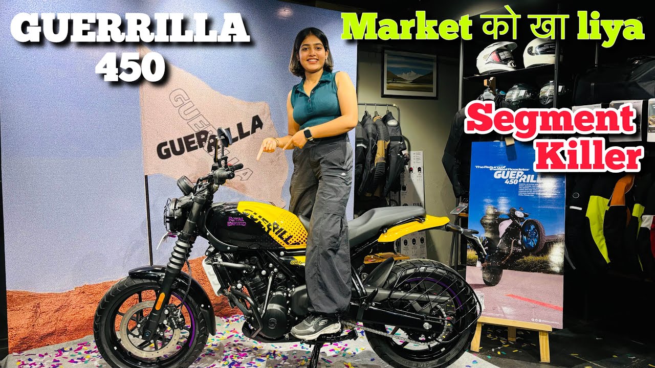 RE GUERRILLA 450 - Walkaround 🔥 | Specs & On-Road Price