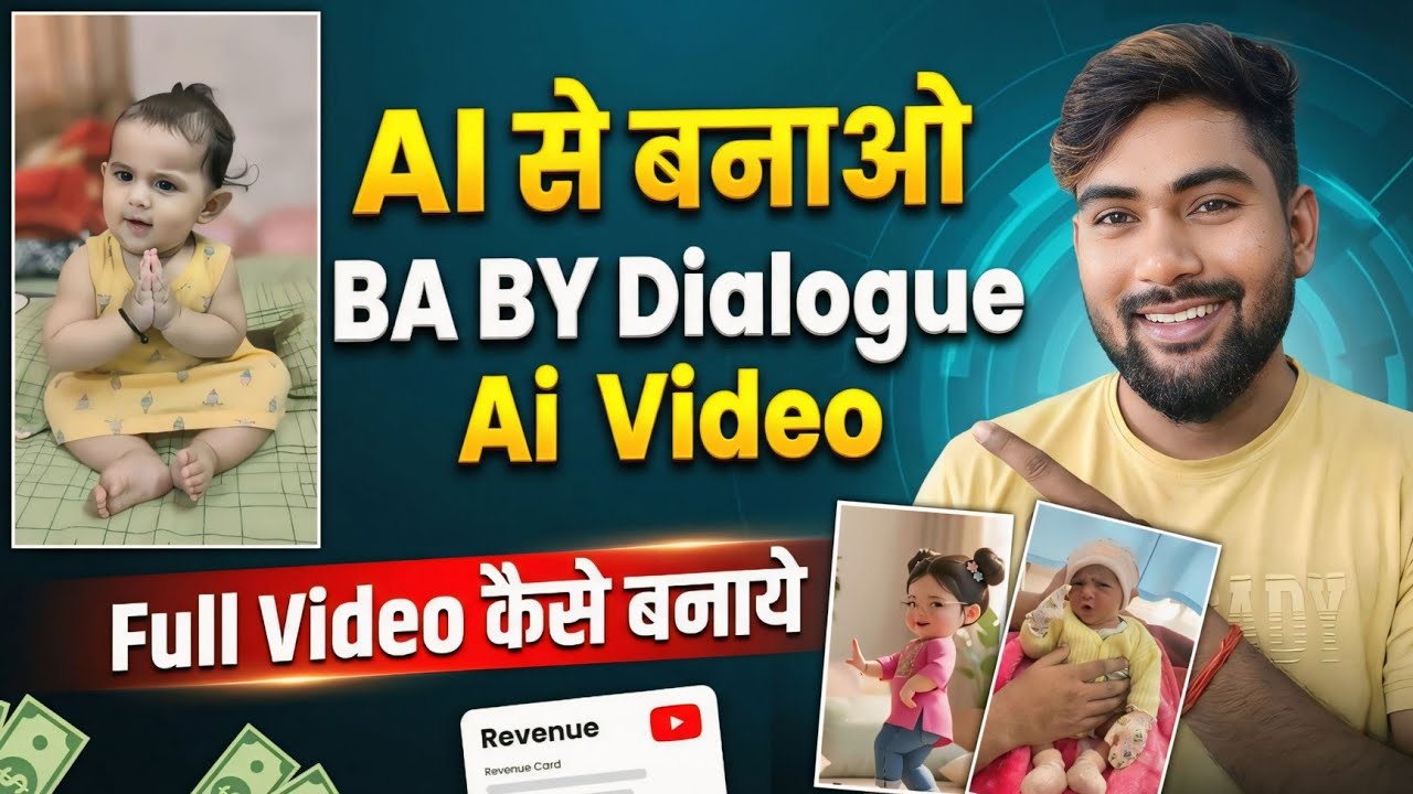 Baby Dialogue Ai video Kaise banaye Free | AI Baby dance video Kaise Banaye | Photo to Ai Video