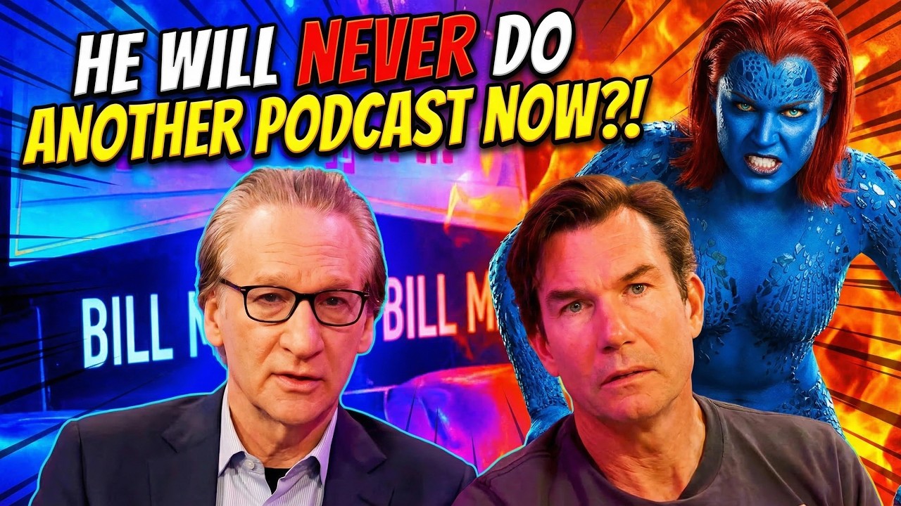 Jerry O'Connell QUITS Podcasts After Bill Maher Appearance?!