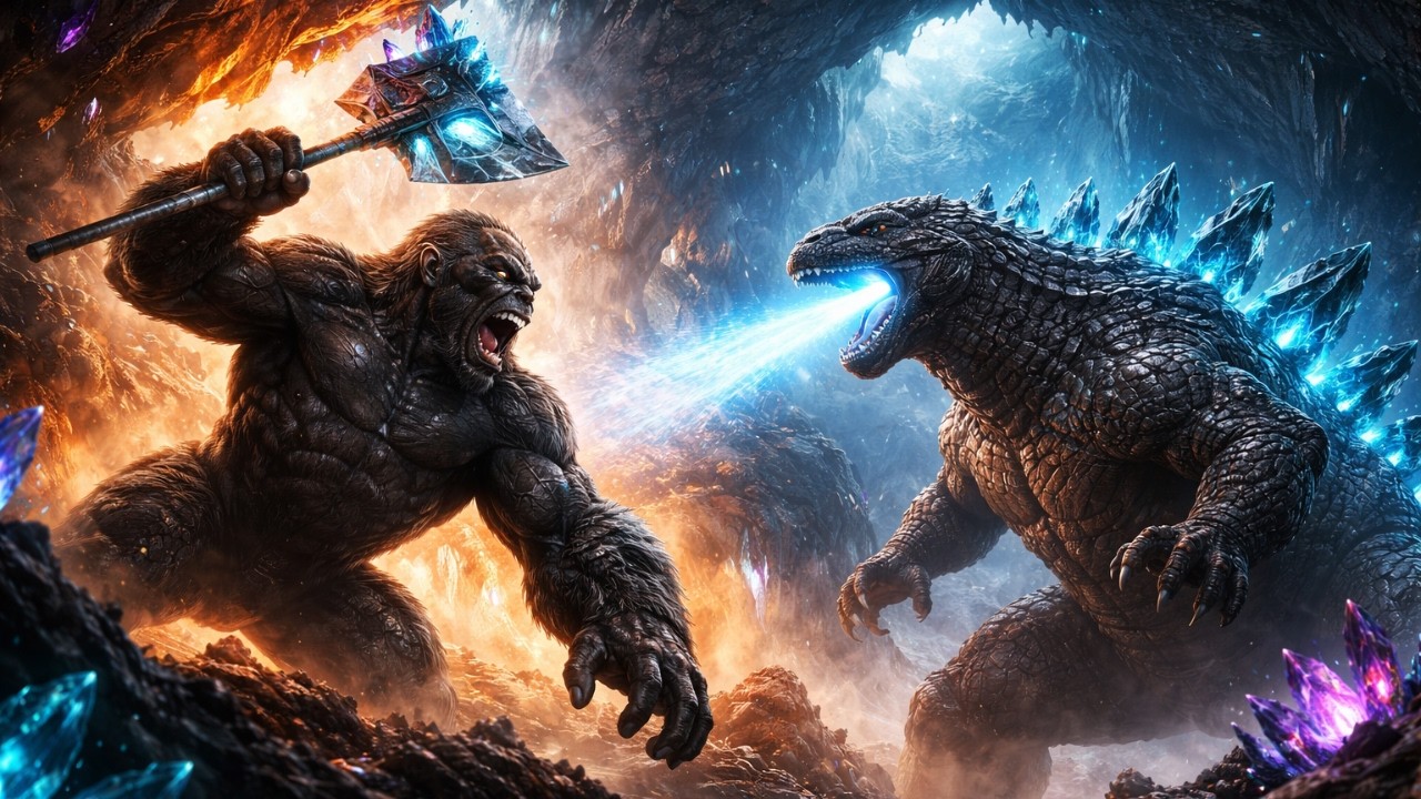 kong vs godzilla who truly rules the hollow earth