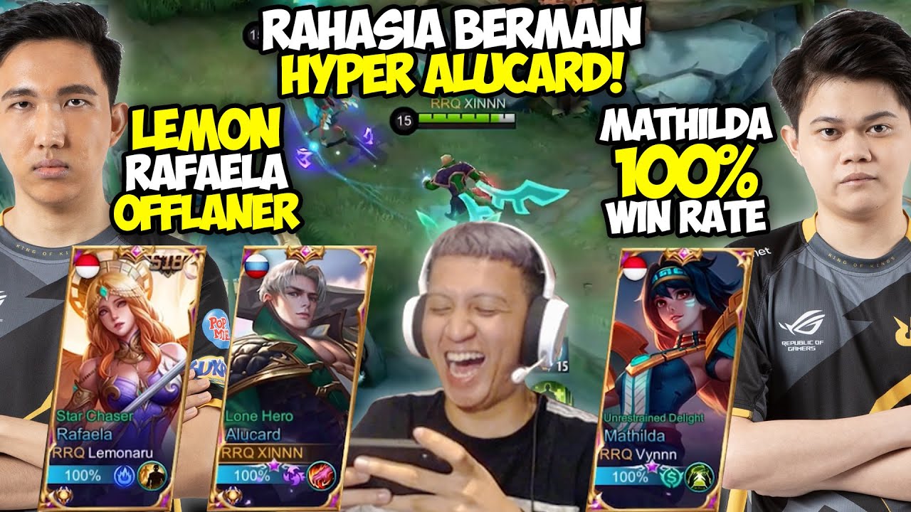SATU HAL PENTING BERMAIN HYPER ALUCARD DARI XINNN, LEMON RAFAELA OFFLANER, VYN 100% WR MATHILDA !!