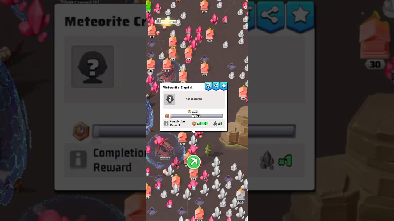 Meteor event Round 1 last 5 minutes