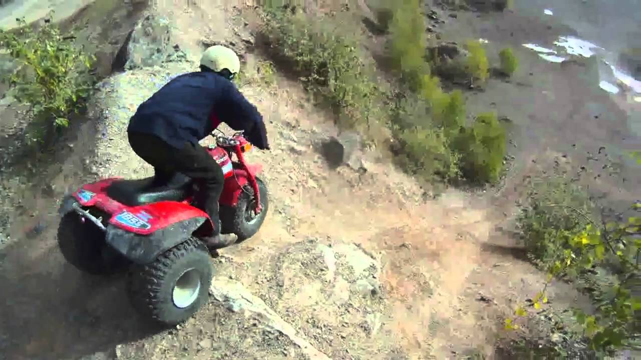 Whatley quarry motorbike crash go pro hd