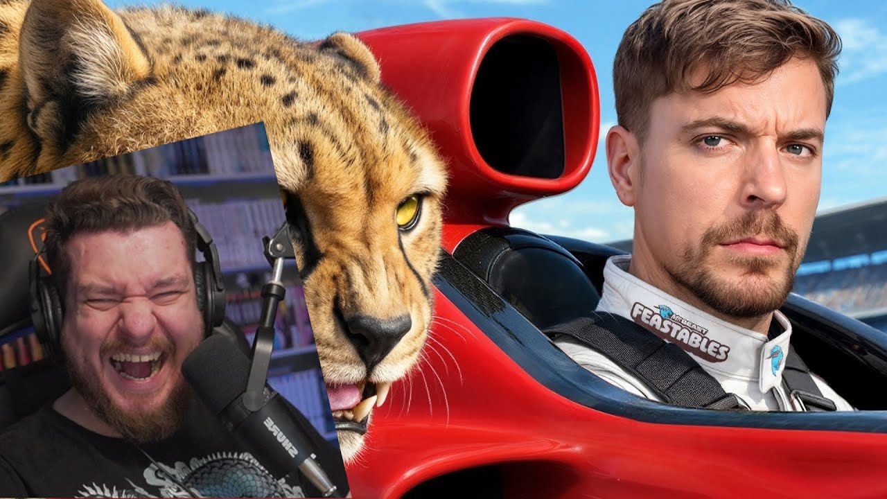 Самая Быстрая Машина в Мире vs Гепард! | РЕАКЦИЯ НА MrBeast