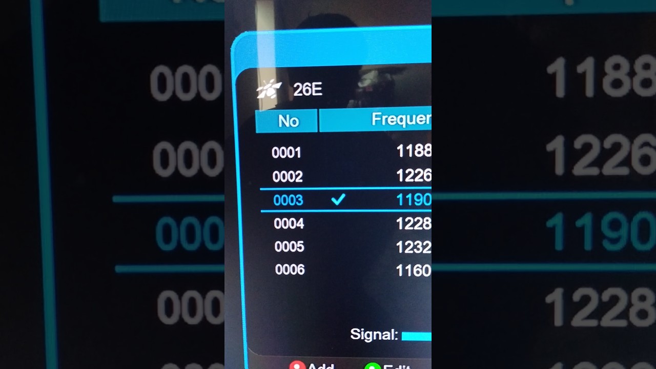 Badrsat 26E strong TP #freedishdthsystem #satellitetv