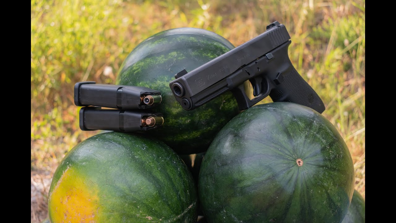 Glock 20 10mm Hollow Point vs FMJ