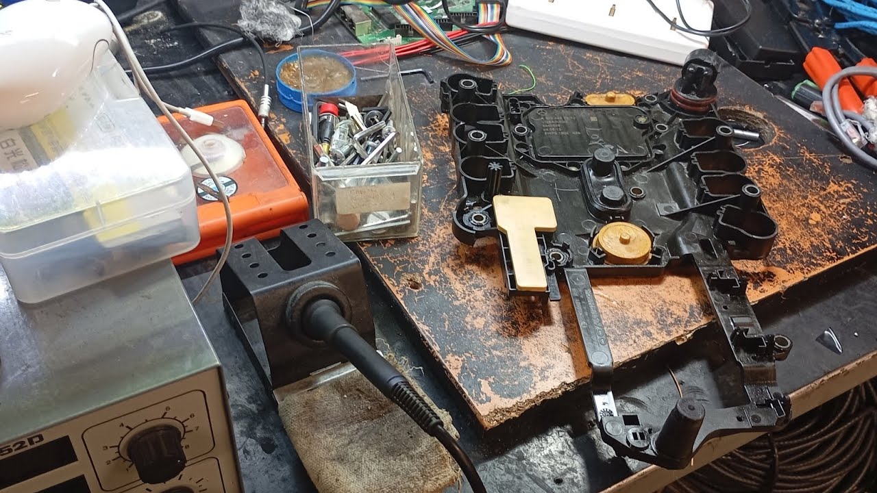 Reparacion TCM 722.9 Sensores de velocidad y selector cambios