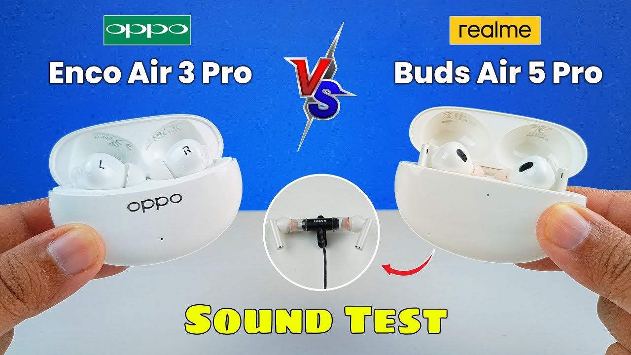 Oppo Enco Air 3 Pro VS Realme Buds Air 5 pro Detailed Comparison ⚡ Which One Should Buy Under 5000 ?
