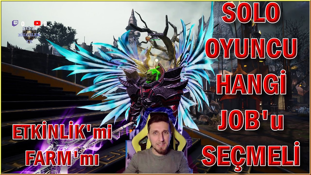 Solo Oyuncuyum Hangi JOB Seçmeliyim ! Hangisi ile Etkinlikler Daha Avantajlı Rise Online Rehber