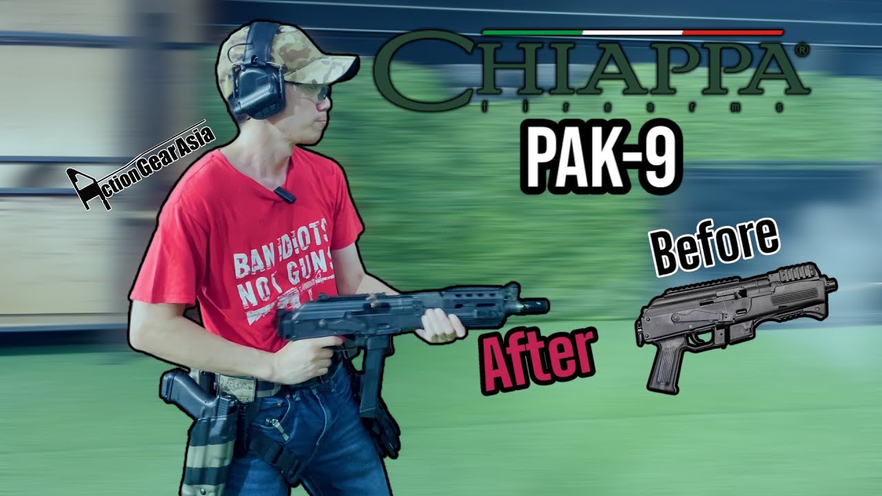 [Chiappa Firearms PAK-9] จาก AK9 สุดสั้น แต่งยาวหล่อยิงมันส์!