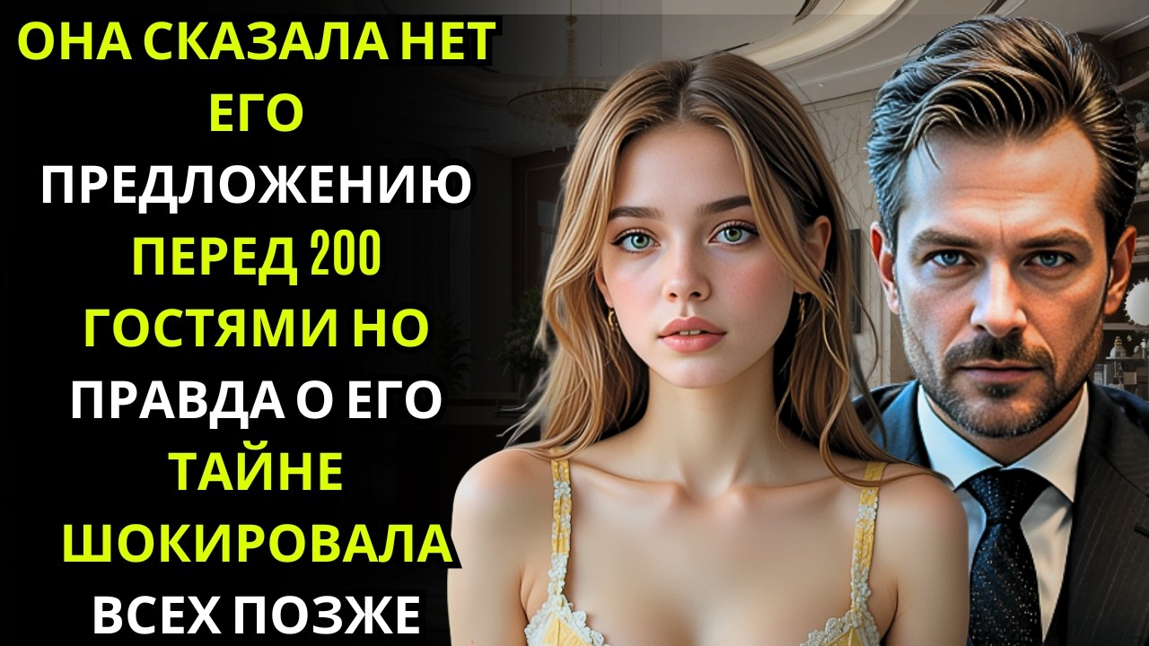 Она отвергла предложение МИЛЛИОНЕРА… не зная, что он годами был её анонимным благотворителем