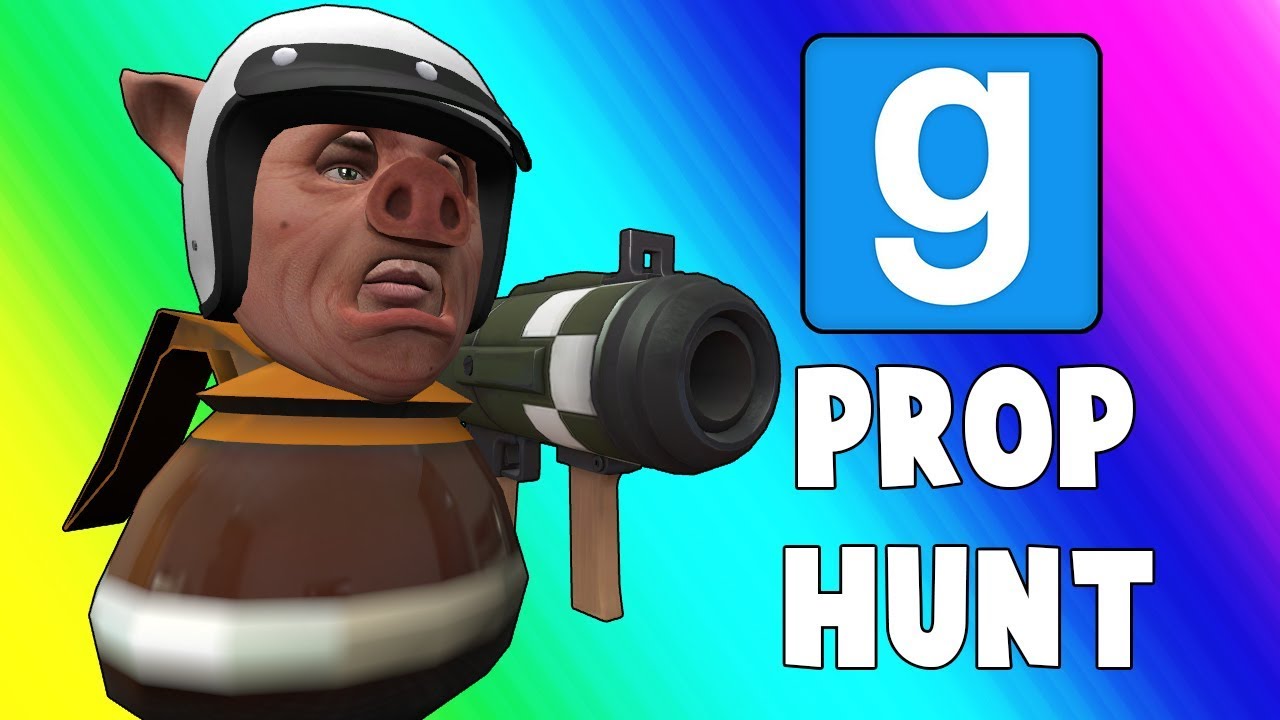 Gmod Prop Hunt Funny Moments - The 