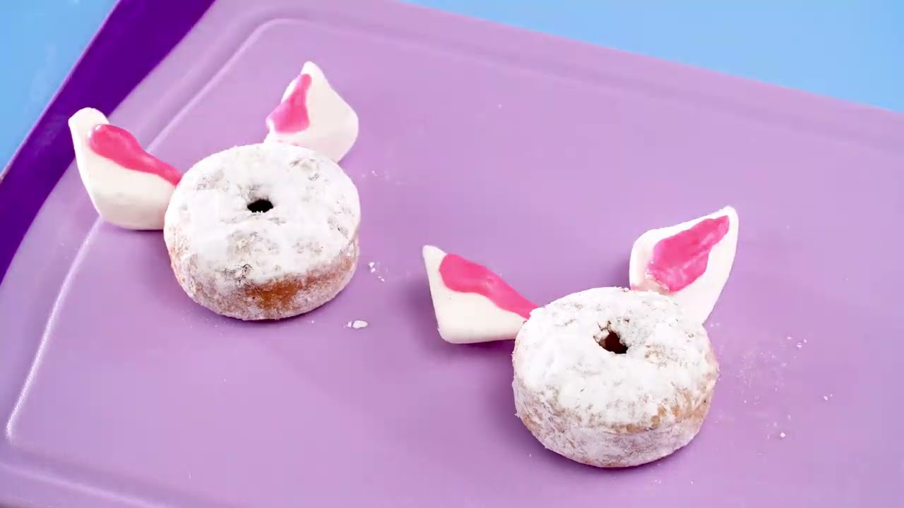 M&M’S Easter Bunny Donuts