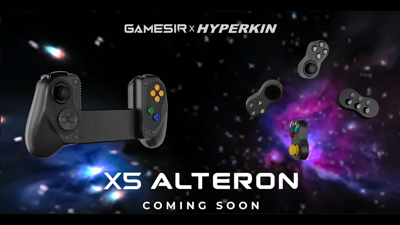 Two Premier Brands. One Mobile Controller. | Hyperkin x GameSir - X5 Alteron
