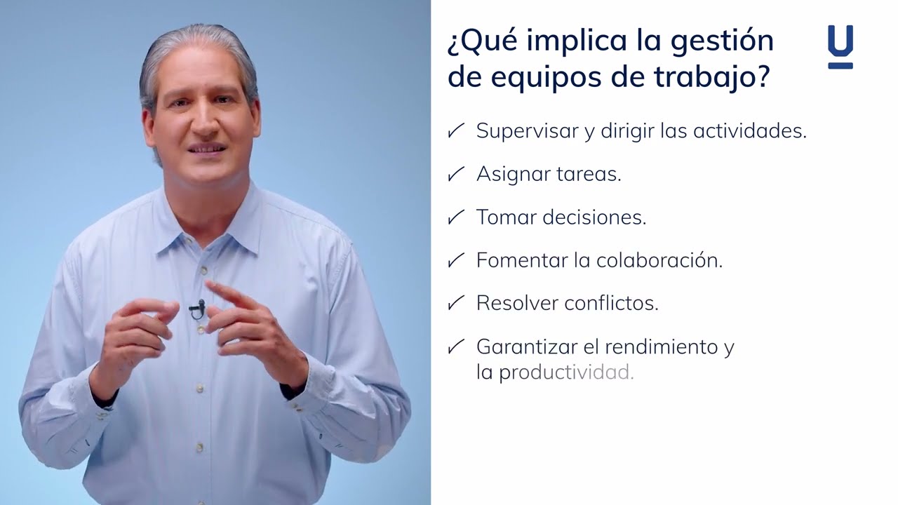 Creación y gestión de equipos de trabajo - Curso de gerencia