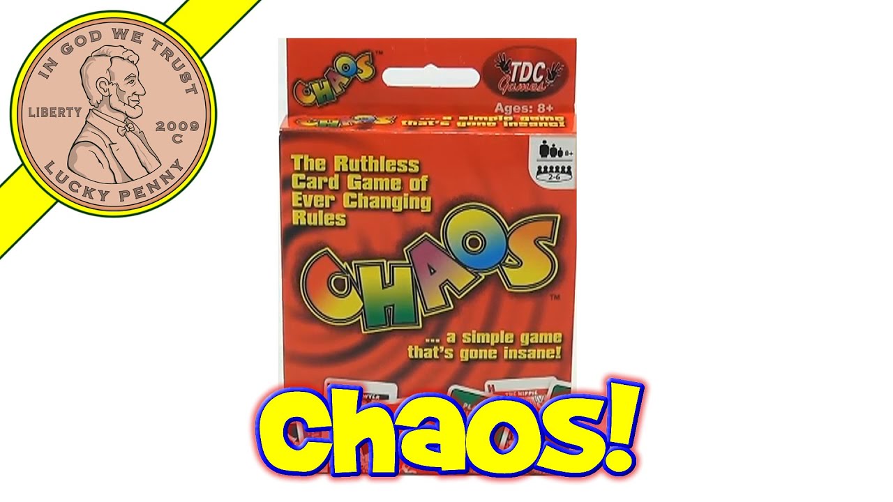How To Play The Game Chaos Card Game - A Simple Game That's Gone Insane, TDC Games