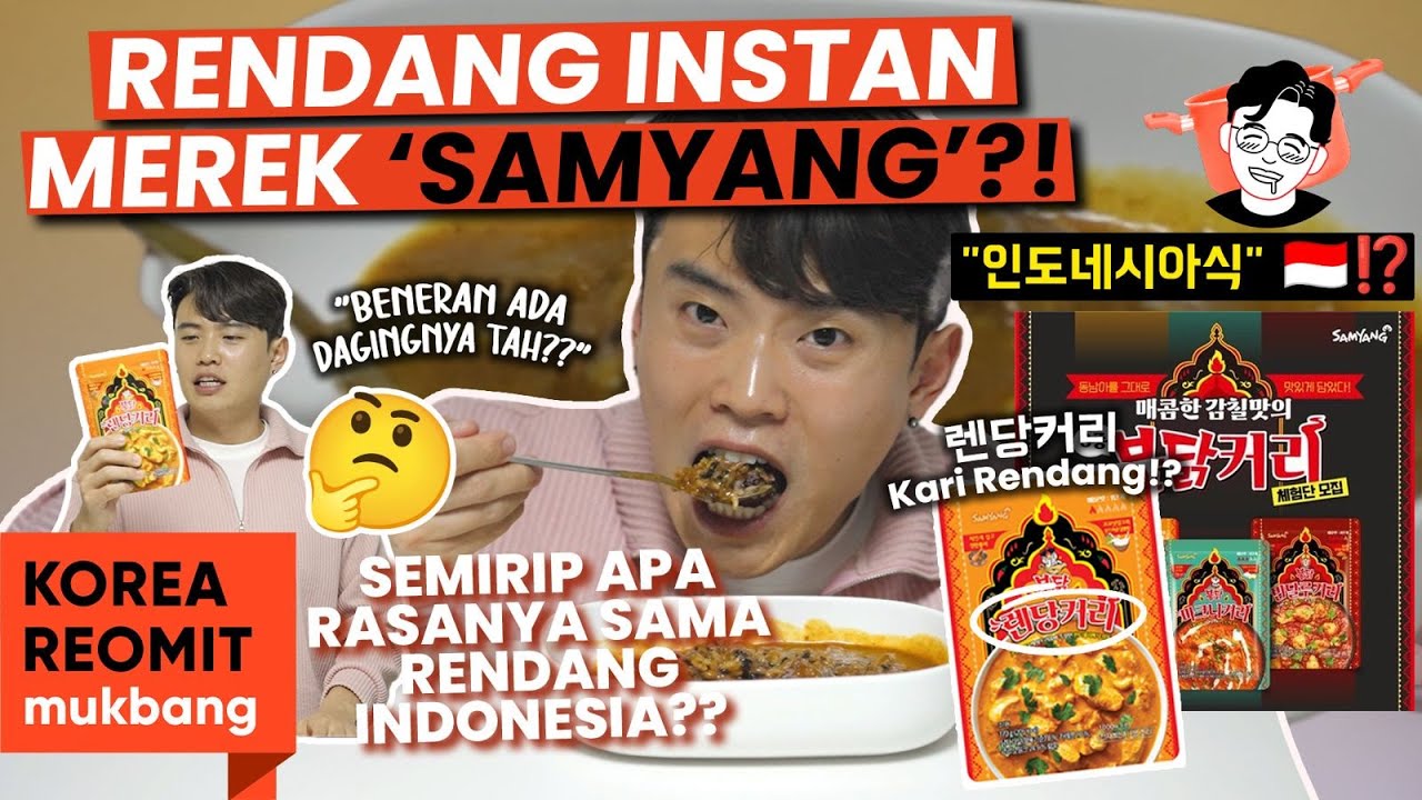 MIE SAMYANG SEKARANG BIKIN SAOS RENDANG!? KITA COBA APAKAH INI ENAK!!