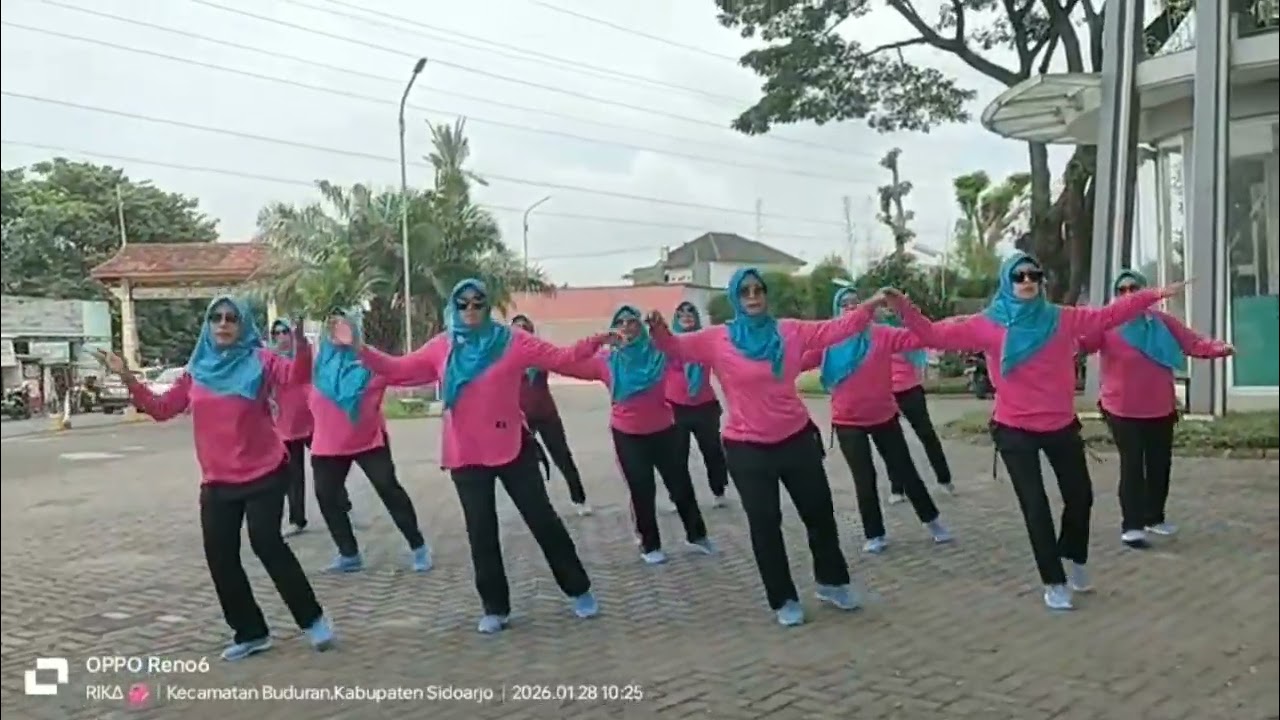 Goyang Dumang/ Line Dance/choreo by Enny Darmaji(INA)Demo Emak³ syantik