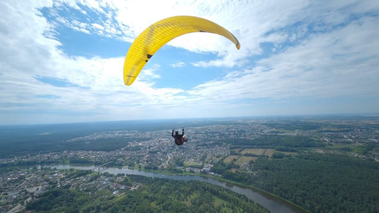 Lithuania, winch takeoff
