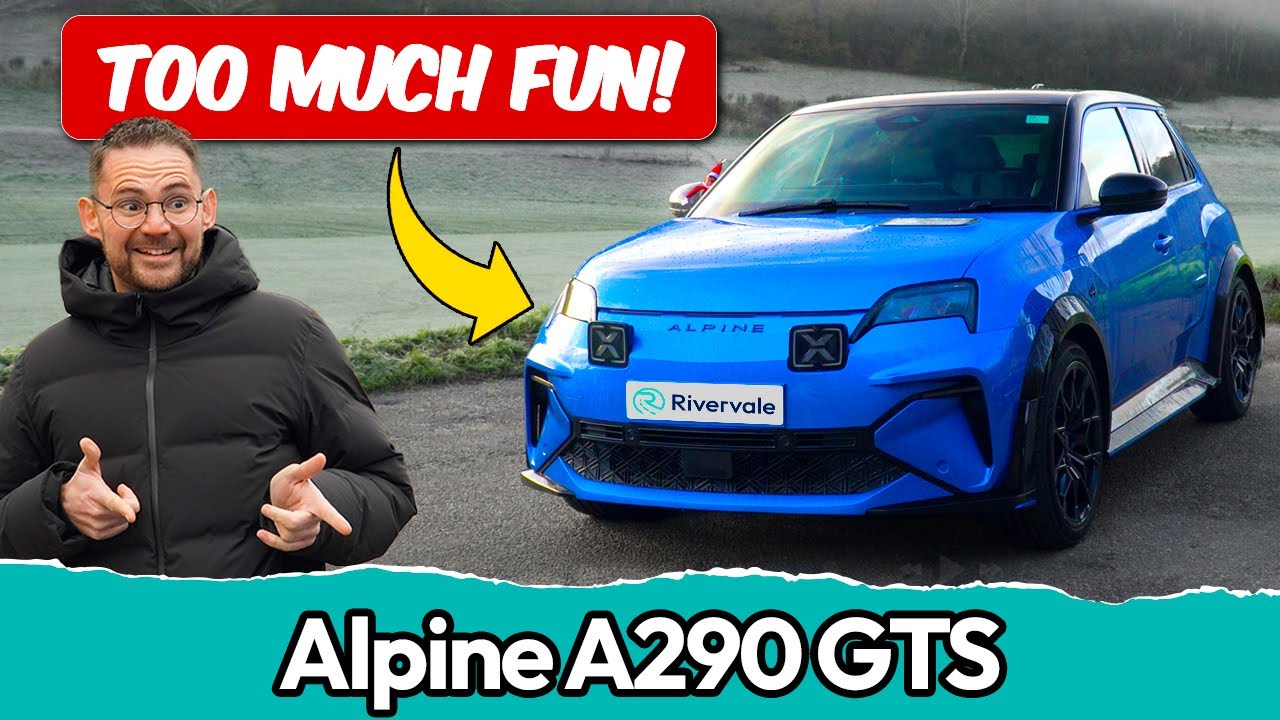 Обзор Alpine A290 GTS: лучше, чем Renault 5? | Тест электрических «горячих хэтчбеков» | Rivervale UK