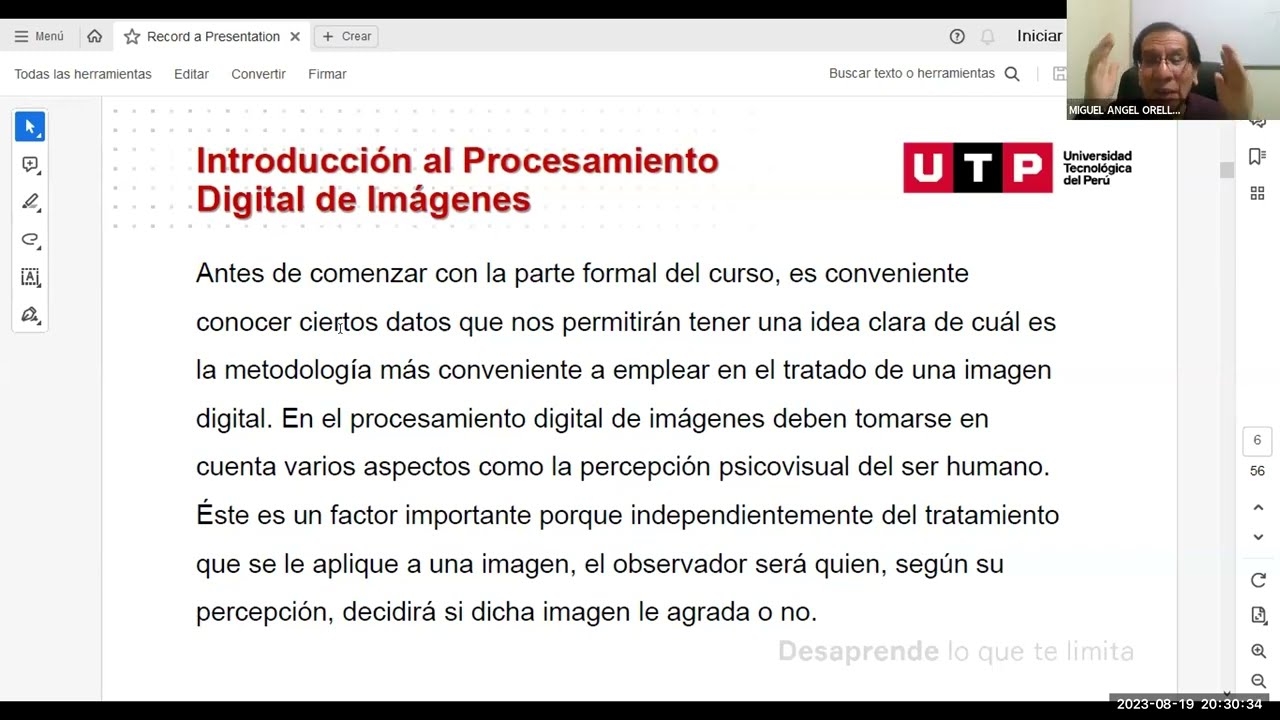 PROCESAMIENTO DIGITAL DE IMAGENES Y VISION ARTIFICIAL(PDI) (S1s1)