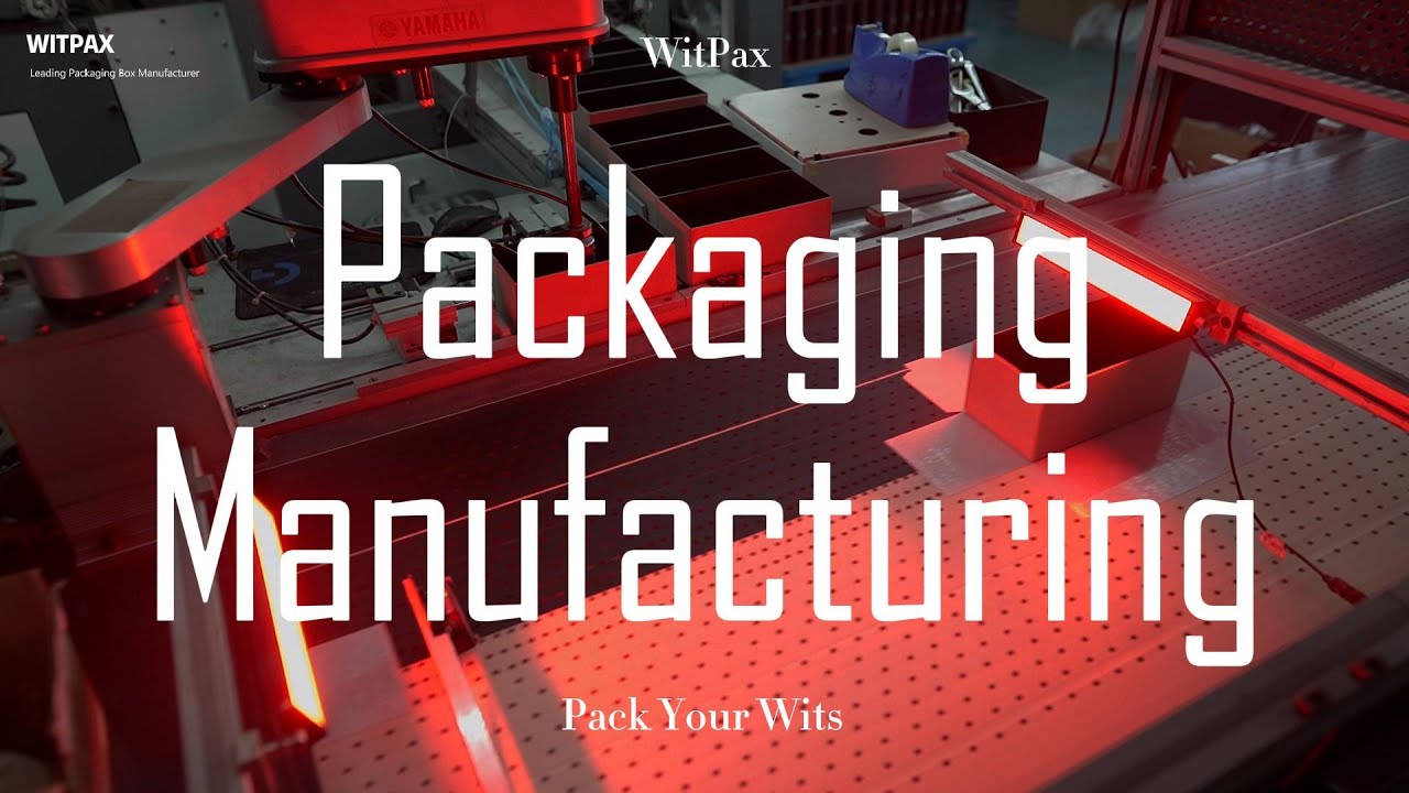 Advanced Packaging Box Manufacturing: High-Tech Production Line Showcase