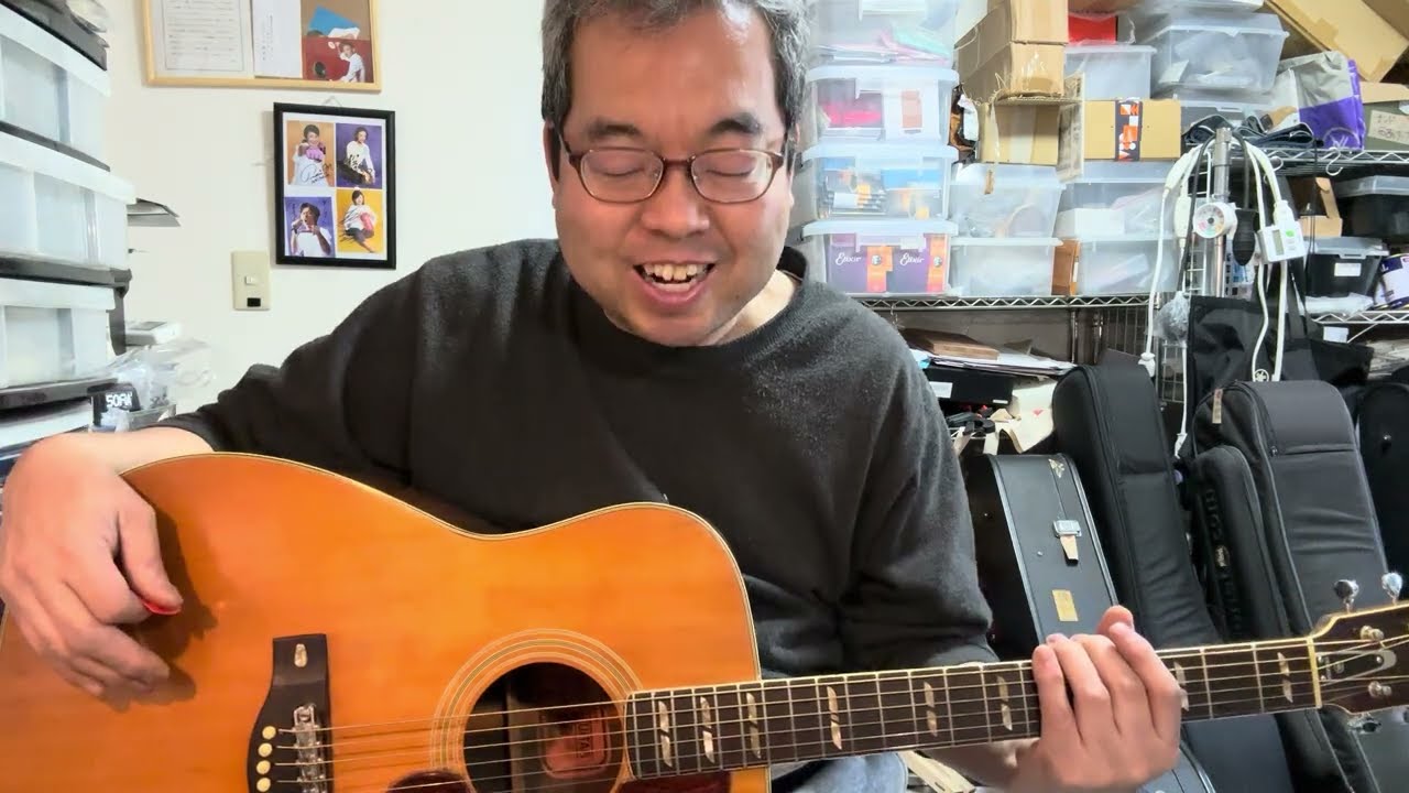 YAMAHA FG-300 vs FG-400WのADJ対決！　落語 de FG
