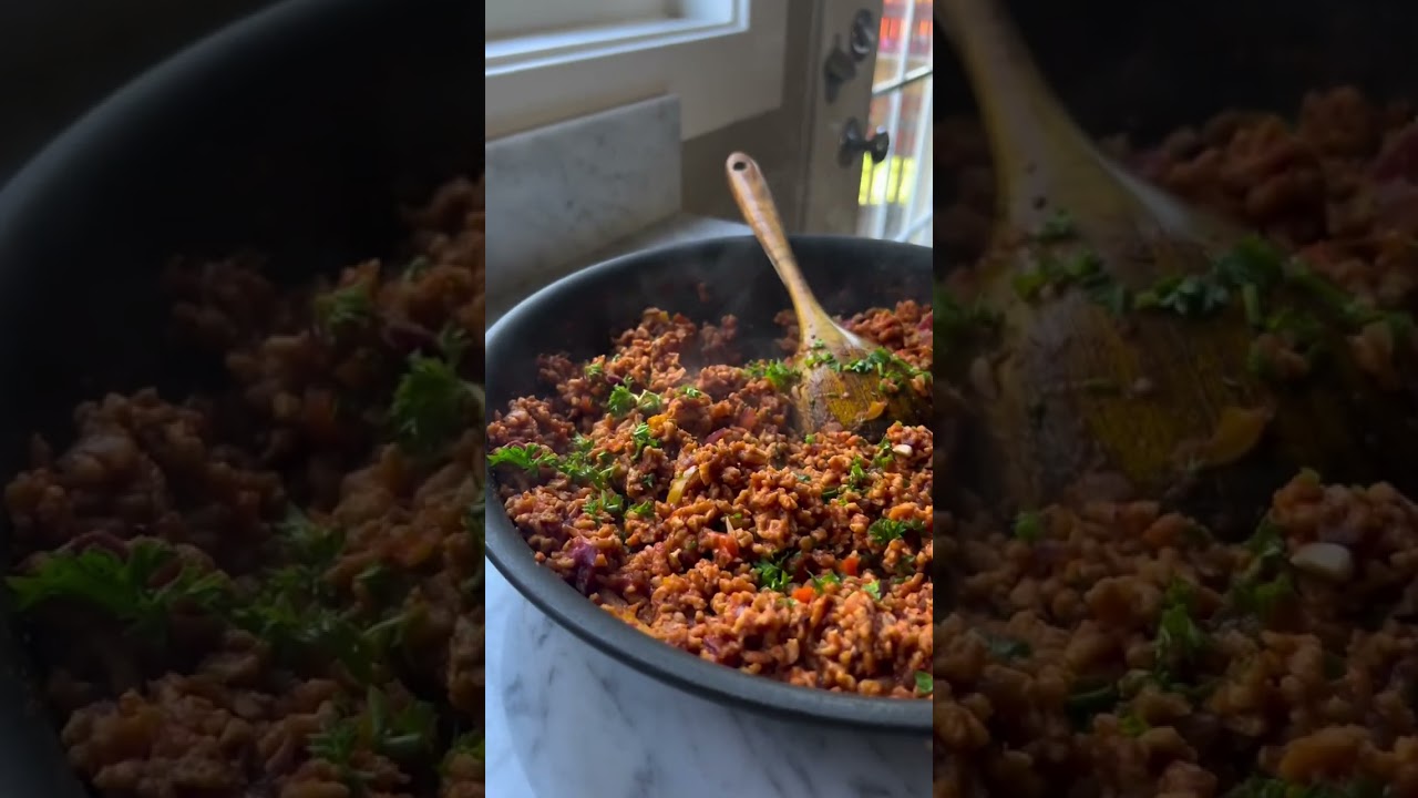 Noble Plate Meatless Crumbles, Vegan Ground Meat, Plant-Based Meat