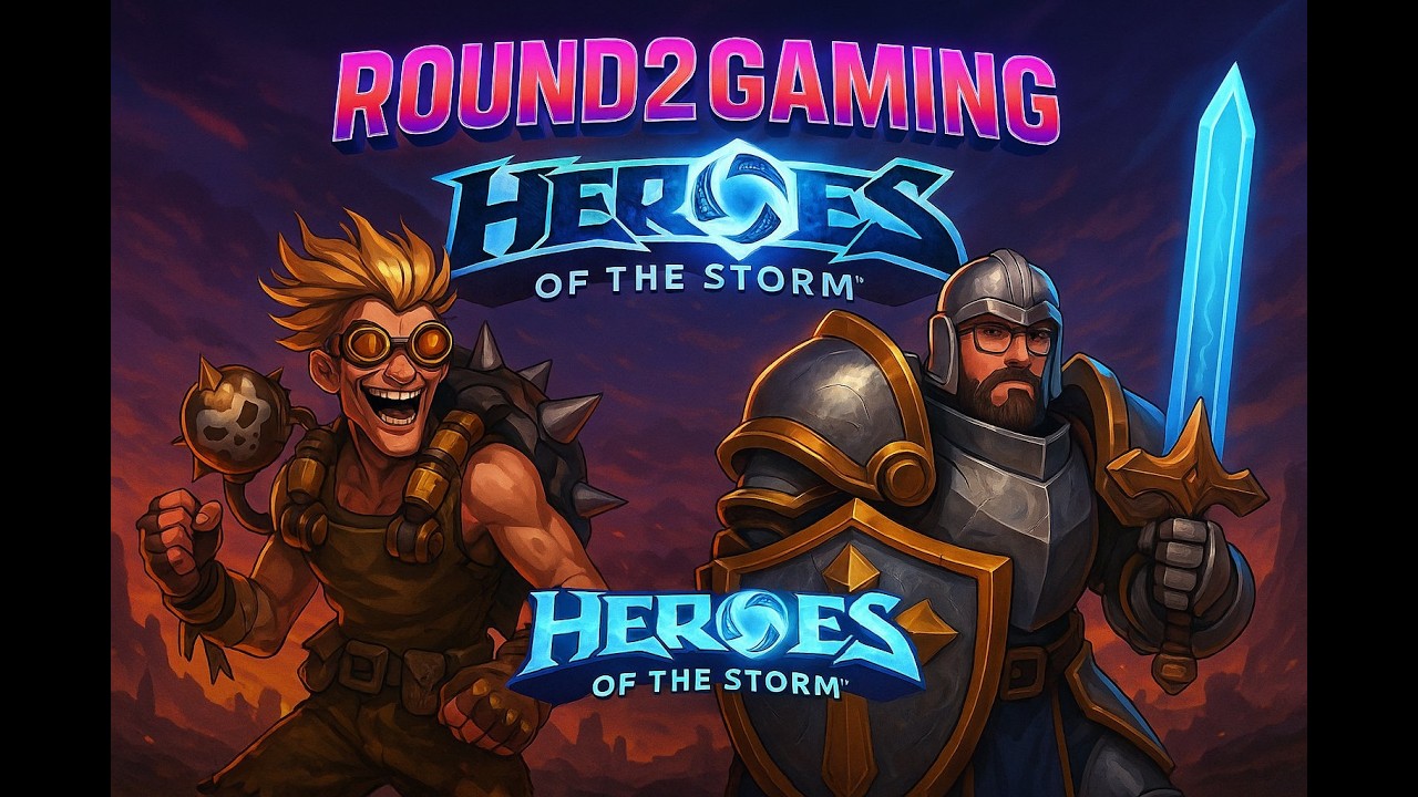 🔥 ROUND2GAMING | HEROES OF THE STORM ⚔️ MODO ARAM
