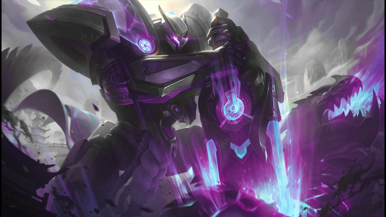 Mecha Kingdoms Garen Purple Chroma
