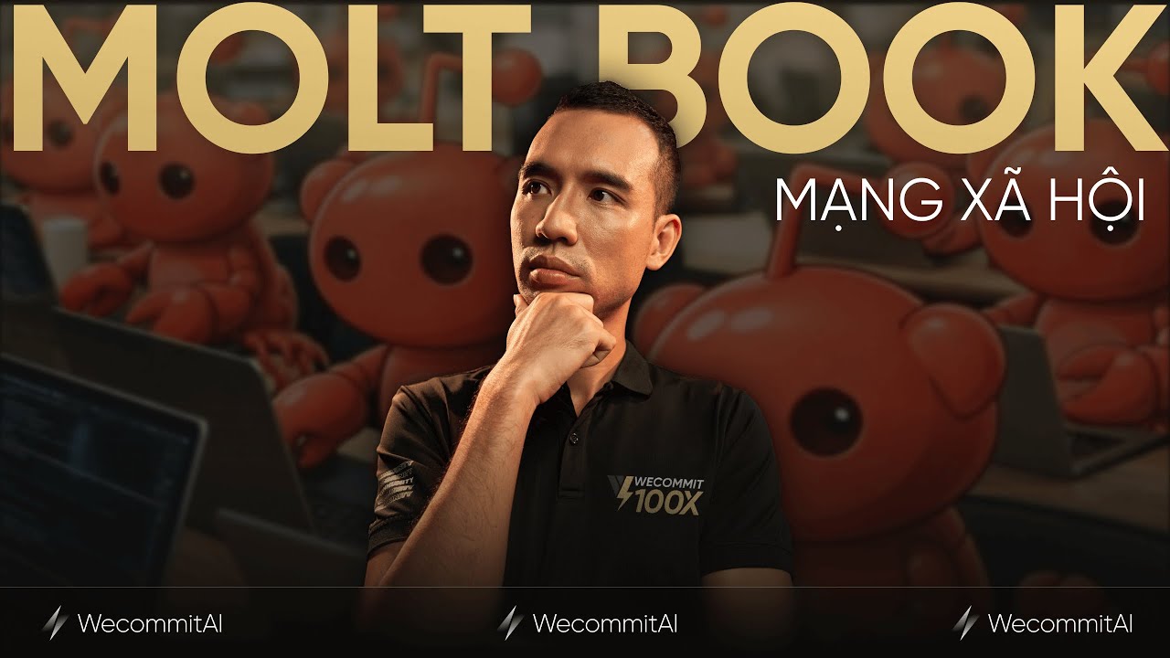 Moltbook: Tại sao Agent OpenClaw tự biết nói chuyện với nhau & Demo chi tiết | Wecommit Agentic AI