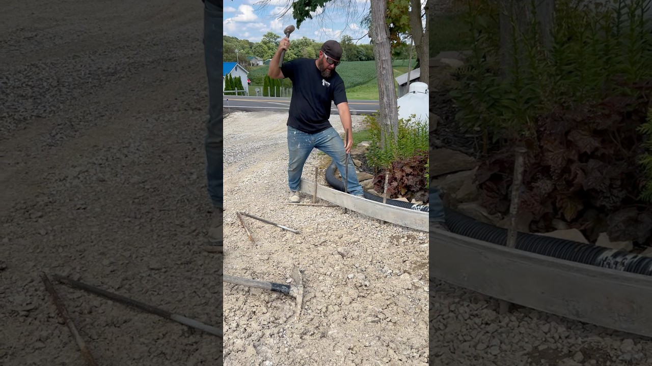 What real hard work is #construction #concrete #hardworkpaysoff